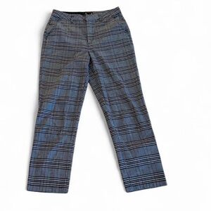 Volcom Plaid Straight-Leg Pants‎ Women's Size 27
